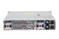 HPE StorageWorks D3700 Disk Enclosure // 25x SFF, 2x I/O SAS Modul, 2x PSU